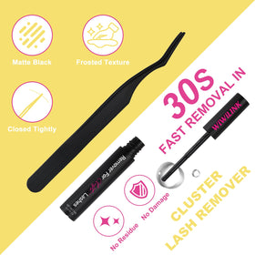 WiWiLINK waterproof wear keeps lashes in place all day.