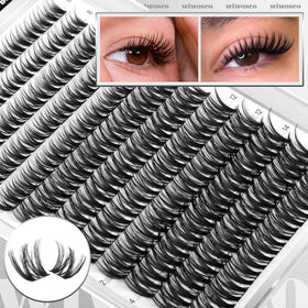 wiwoseo Party-wedding-date lashes add eye-catching definition for special occasions.