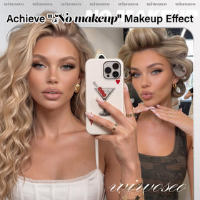 wiwoseo Wispy 8-14mm lash clusters create natural length for everyday elegance.