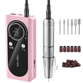 Wiyuam Electric Nail Drill with 45,000 RPM capability for fast removal.