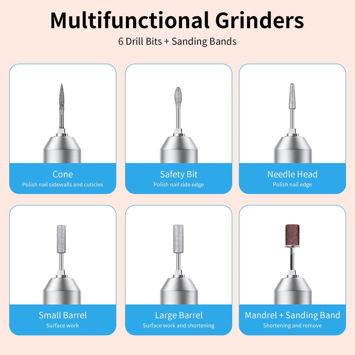 Wiyuam Heat-Dissipation design keeps the handpiece cool during use.
