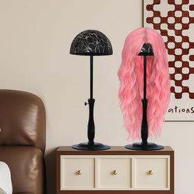 WiZiWi dome design with lace cover keeps wig shape and prevents slips.