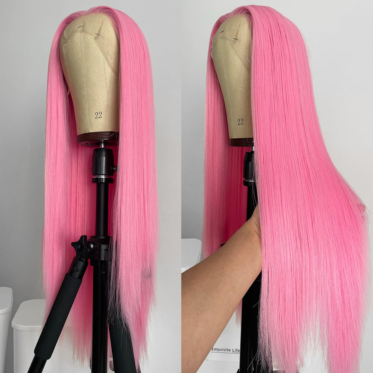 WKIPYCPK 13x4 lace front with pre-plucked hairline for quick install.