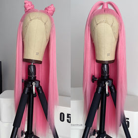 WKIPYCPK Adjustable straps and combs keep wig secure.