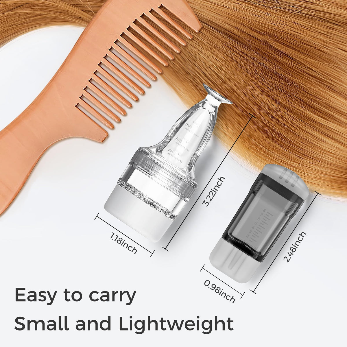 WL-YBOPRO easy-clean cap facilitates quick rinsing after use.