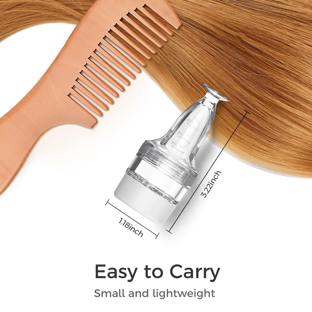 WL-YBOPRO minoxidil applicator massage action promotes scalp comfort