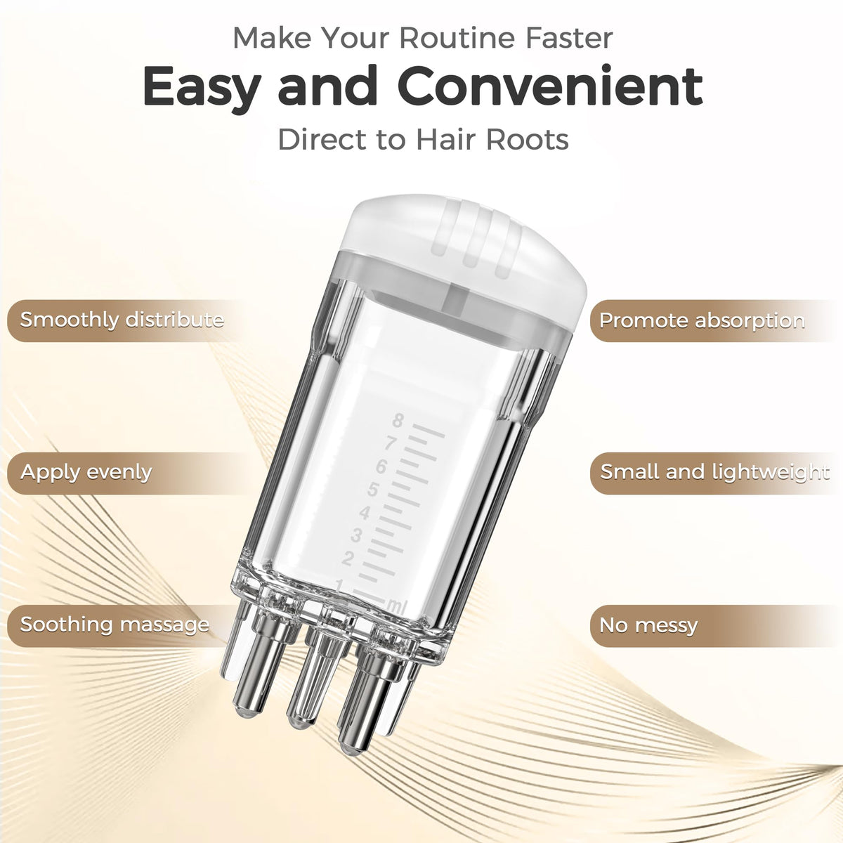 WL-YBOPRO Minoxidil Applicator delivers targeted root care efficiently.