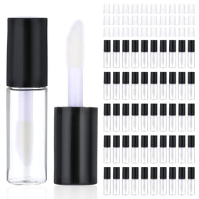 WLLHYF 100-piece mini lip gloss tubes pack for DIY cosmetics and on-the-go touch-ups.
