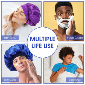WLLHYF 18 color satin bonnet set offers color variety for daily looks