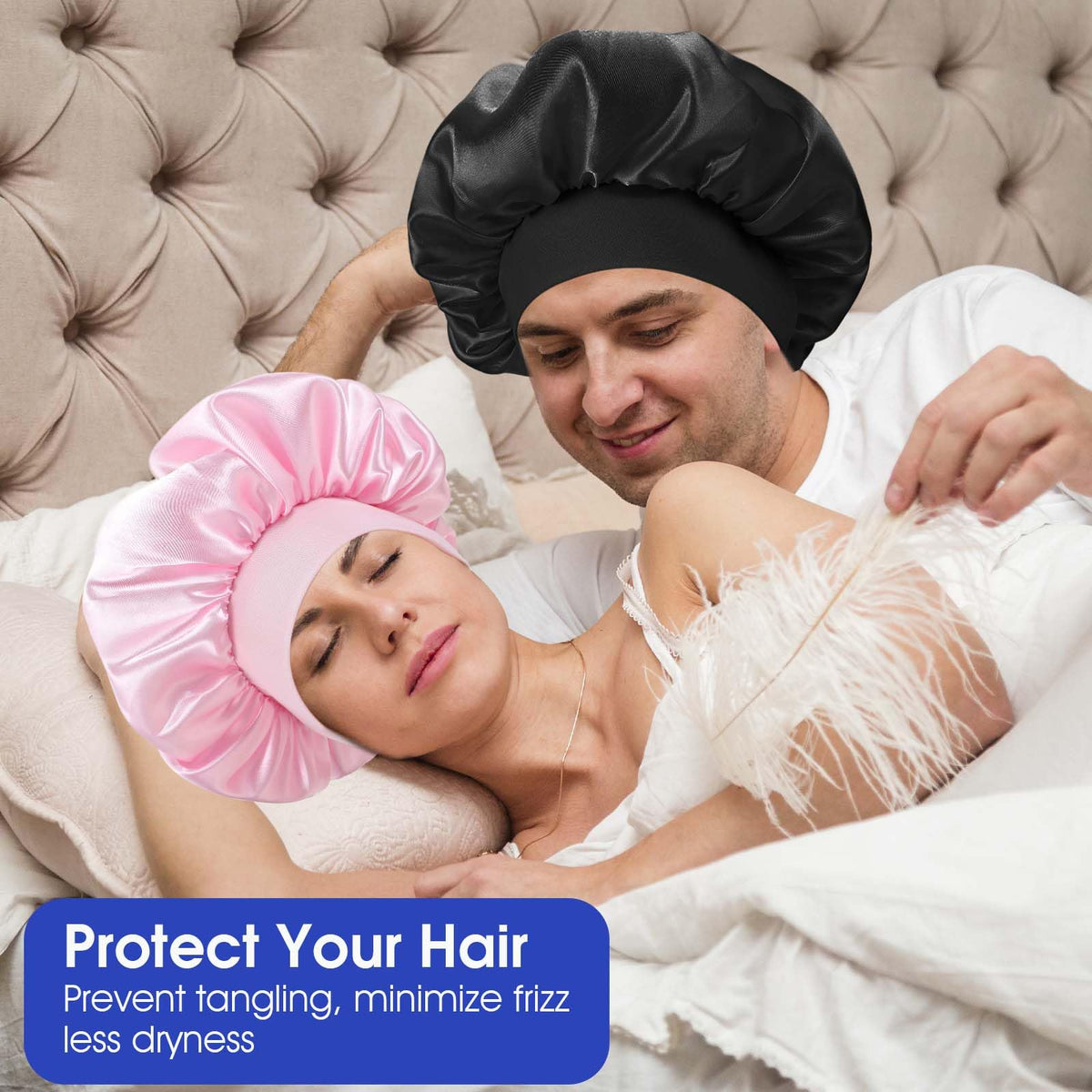 WLLHYF satin bonnet care guide for longevity through cold wash and air dry