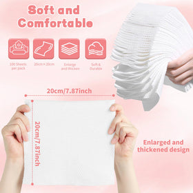 WMQL dry and wet use towels provide versatile options for makeup removal and baby care.