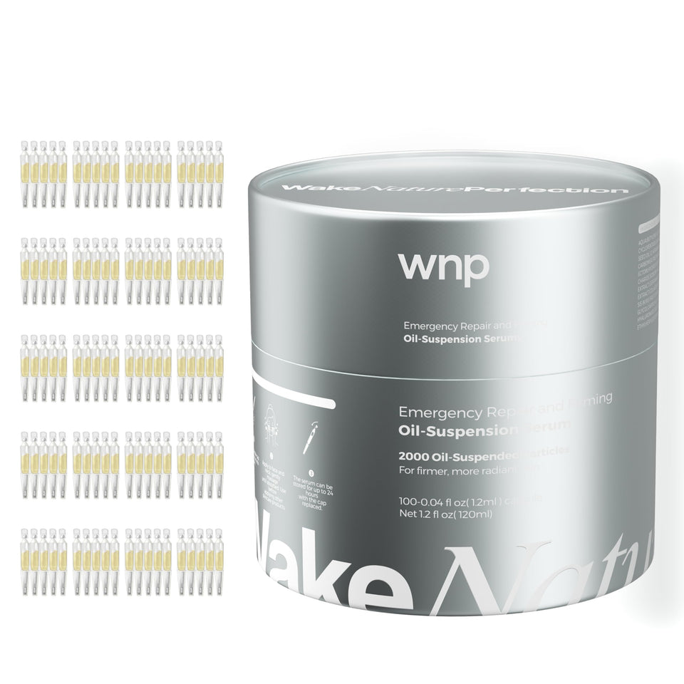 WNP Collagen Serum water-oil suspension bottle for deep hydration and barrier support