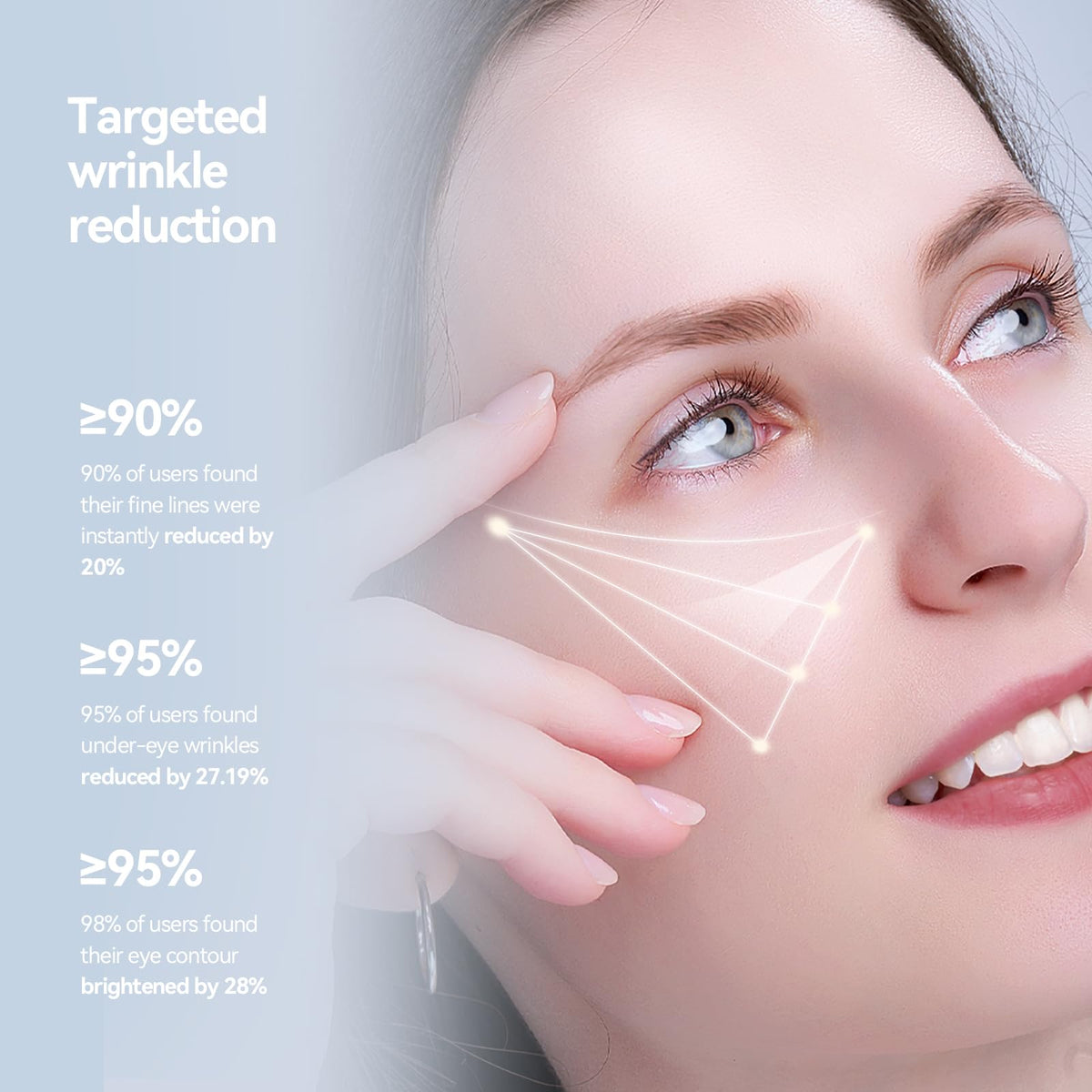 WNP Eye Cream delivers a cooling effect to soothe tired eye area.