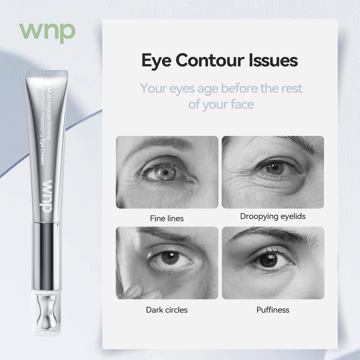 WNP Eye Cream is a lightweight serum ideal for daily under-eye care.