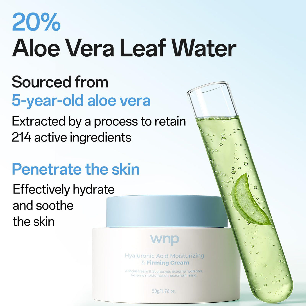 WNP Fragrance-free dermatology label highlights suitability for sensitive skin.