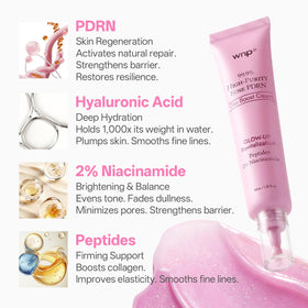 WNP Hyaluronic Acid hydration drops emphasizing deep moisture
