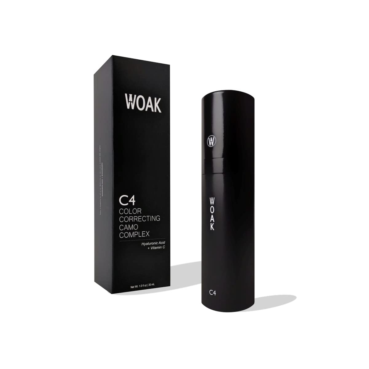 WOAK C4 texture swatch demonstrates subtle tint that blends naturally.