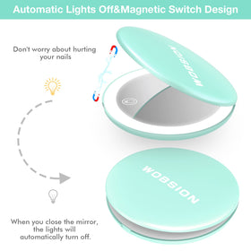 WOBSION 3-color LED ambient light for warm, neutral, and cool tones