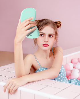 WOBSION rechargeable mirror for handbag or purse touch-ups.