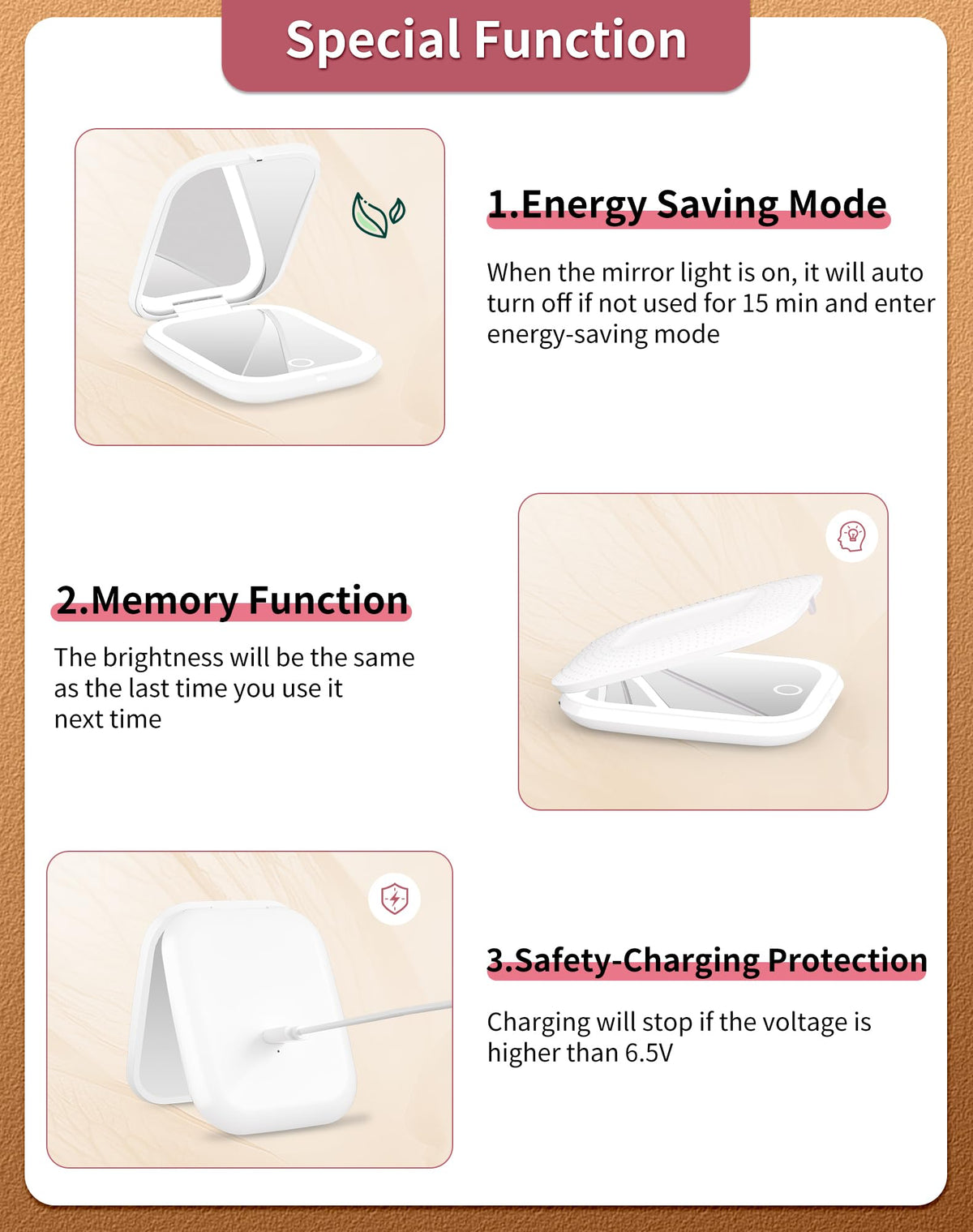 WOBSION safe battery with overvoltage protection for worry-free daily use.
