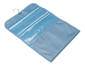 Wodison seven-pocket organization travel bag secures toiletries and cosmetics