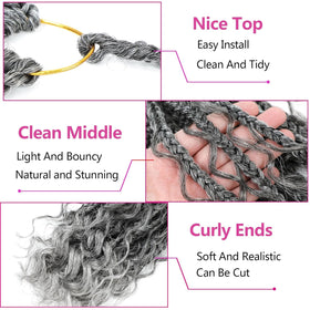 Wodun Goddess Box Braids color options for customizable looks.