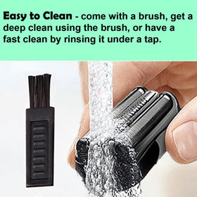 WOERGG cleaning brush included for fast maintenance.