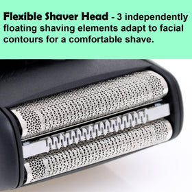 WOERGG foil and cutter assembly for Braun 52B with ergonomic, smooth-handling design.