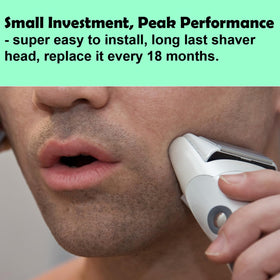 WOERGG Series 5 52S head supports wet and dry use for versatile grooming