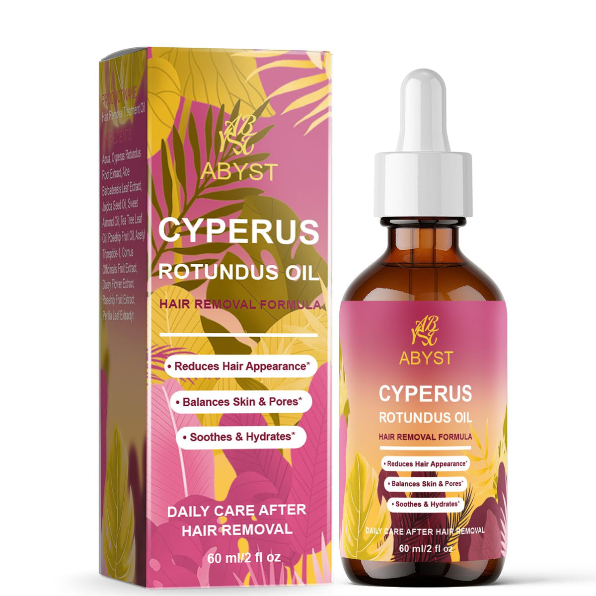 WOJJ Cyperus Rotundus Oil for bikini area demonstrates discreet application