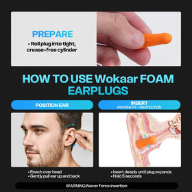 Wokaar pre/post wipes included for skin refreshment after waxing.