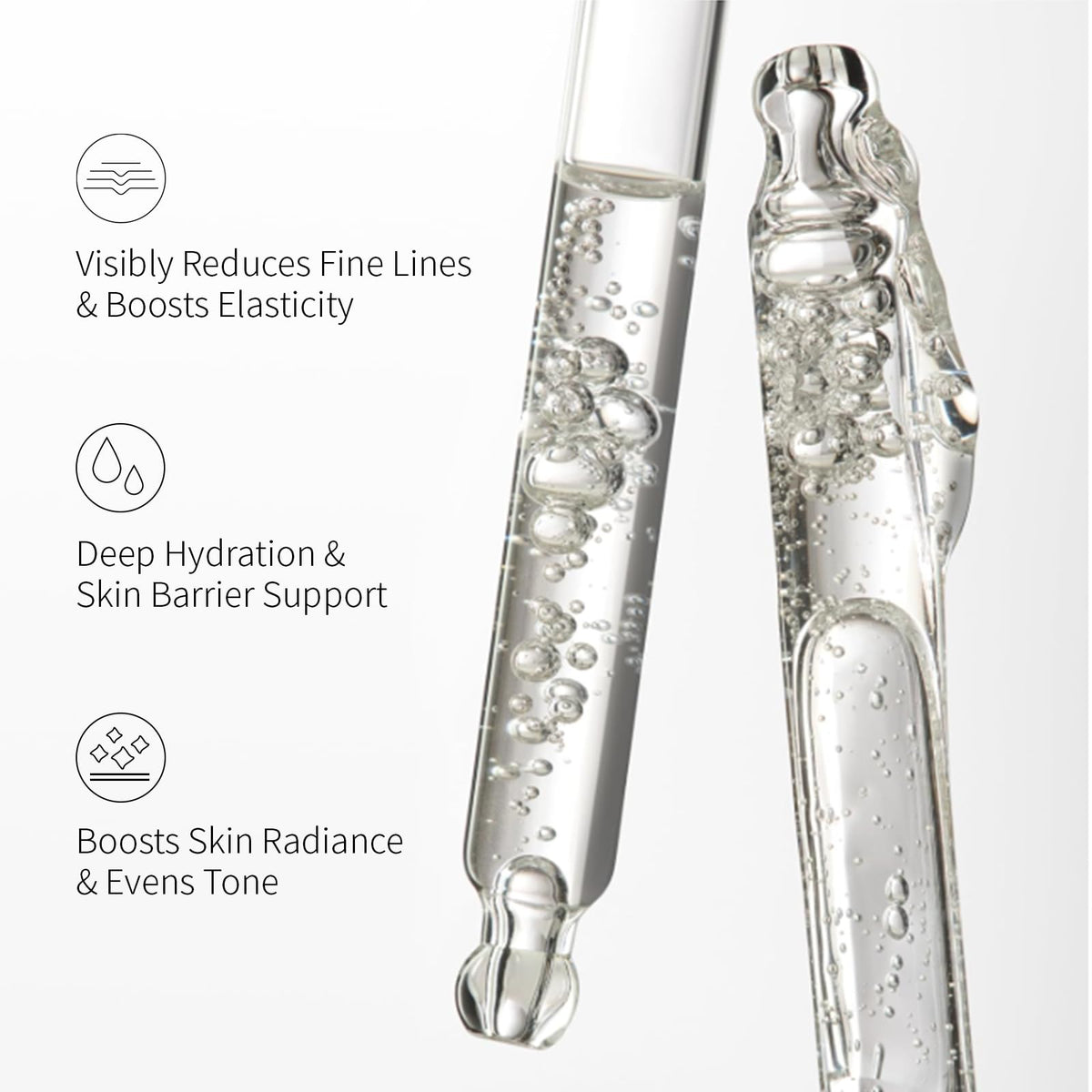 Wollet NAD+ peptide serum bottle and ampoules ready for daily hydration routine.