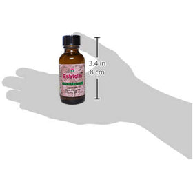 Clear labeling and US support badge on Estrogen Body Oil packaging