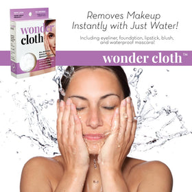 Wonder Cloth Pack 3 machine-washable material for durable, reusable skincare.