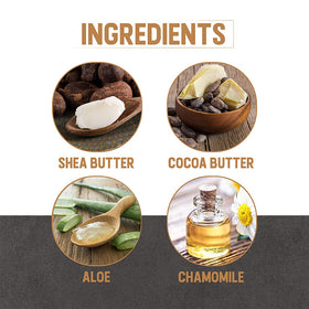 Woody's Shave Butter soothing post-shave skin after use