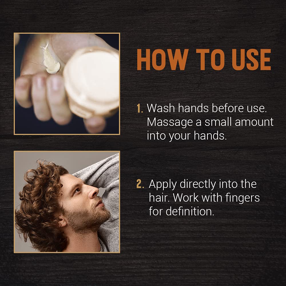 Two-pack Woody's styling cream offers convenient daily grooming.