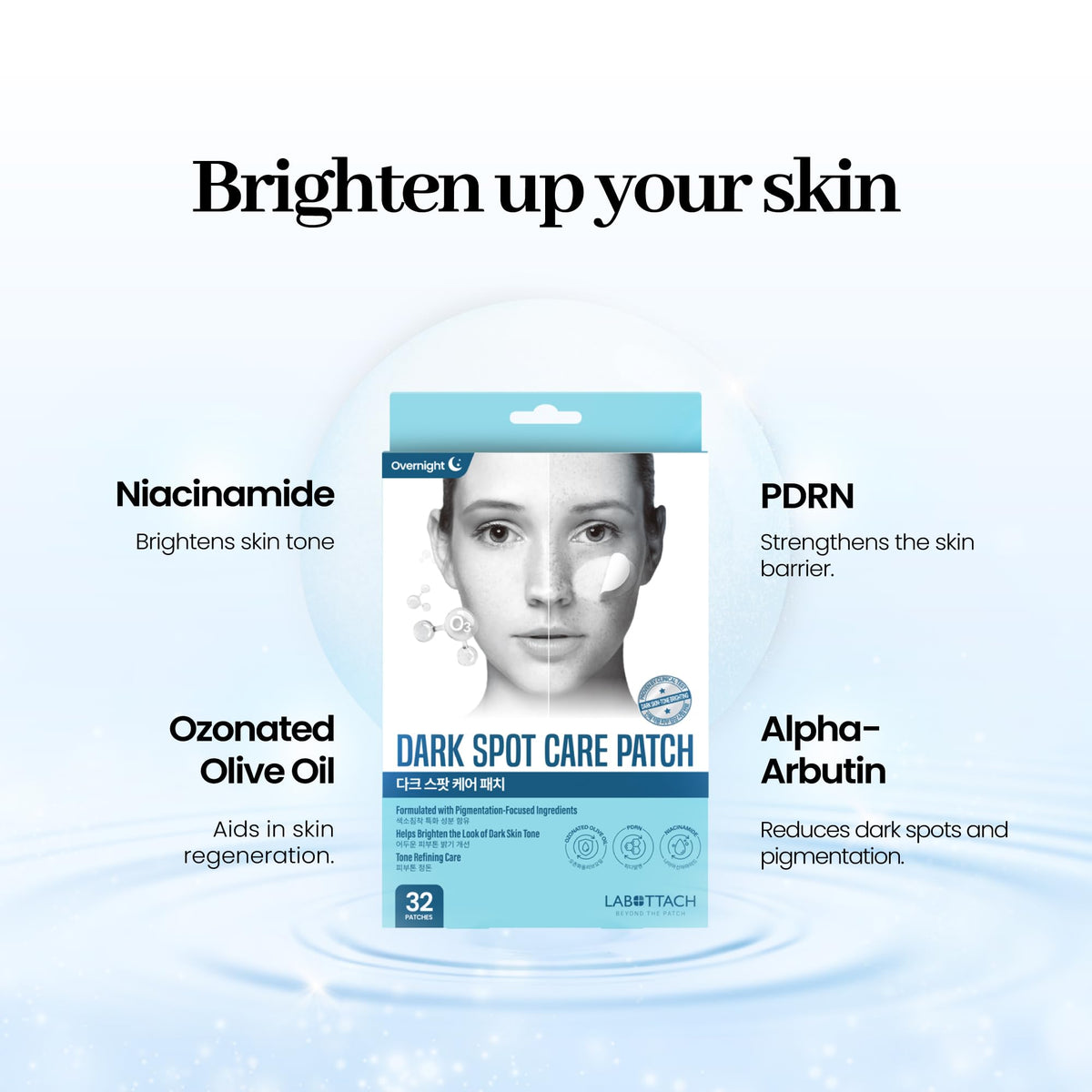 Wooshin Labottach PDRN infused patch promotes regeneration and healing