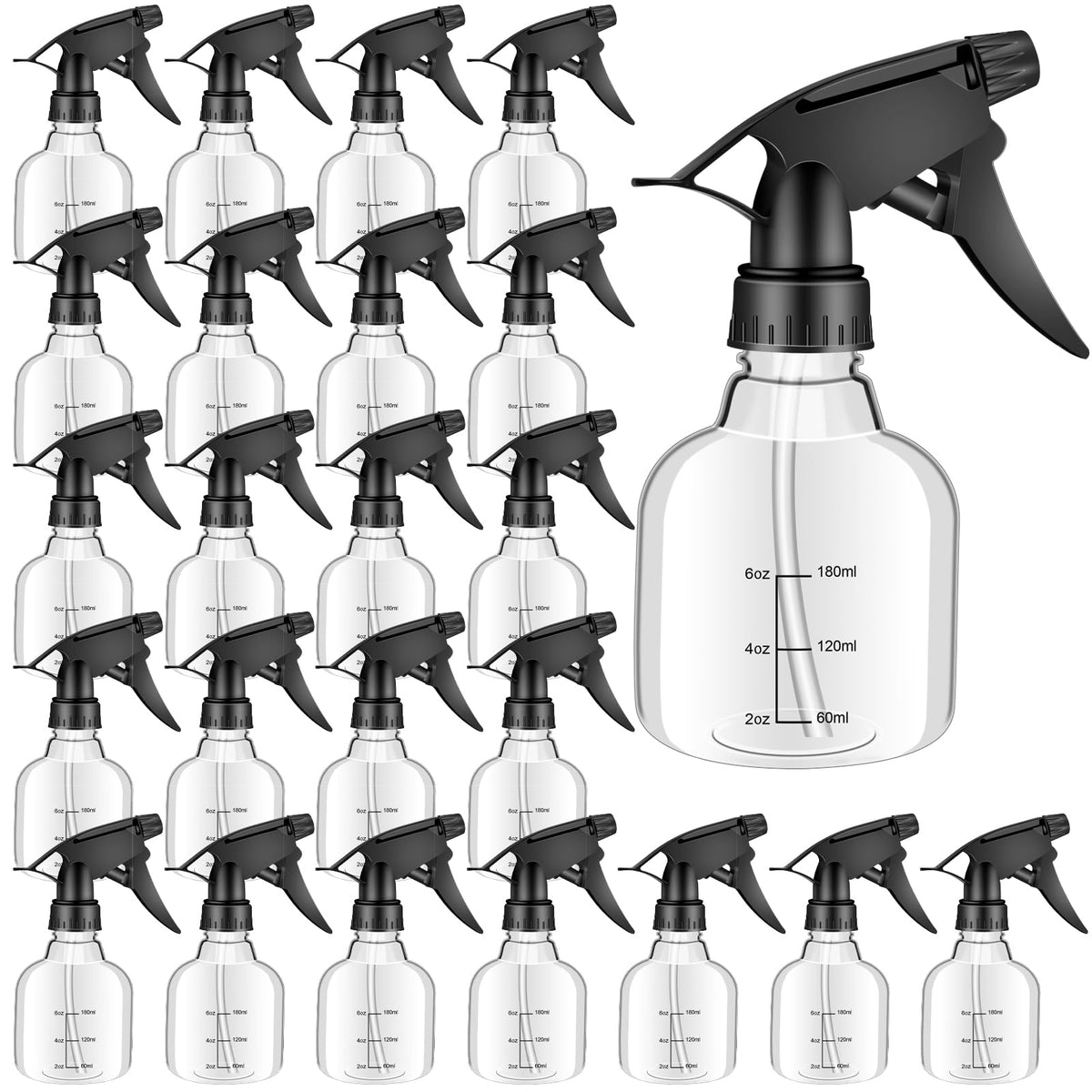 Worldity 8 oz spray bottle adjustable nozzle for precise mist control.