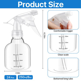 Worldity bottle shows oz and ml markings for precise dilution and measurement.
