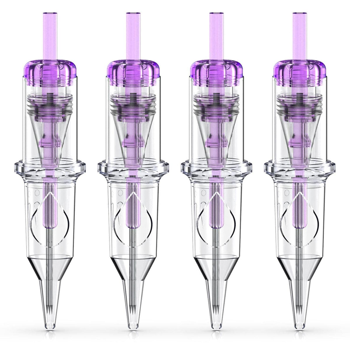 Wormhole Tattoo 50-piece cartridge needles set for precise lining.