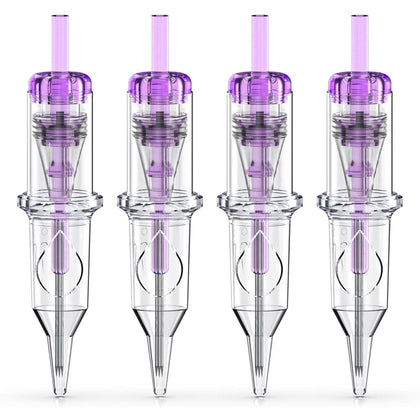 Wormhole Tattoo 50-piece cartridge needles set for precise lining.