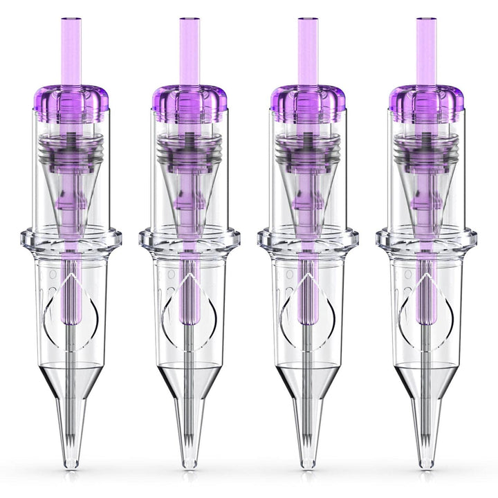 Wormhole Tattoo 50-piece cartridge needles set for precise lining.