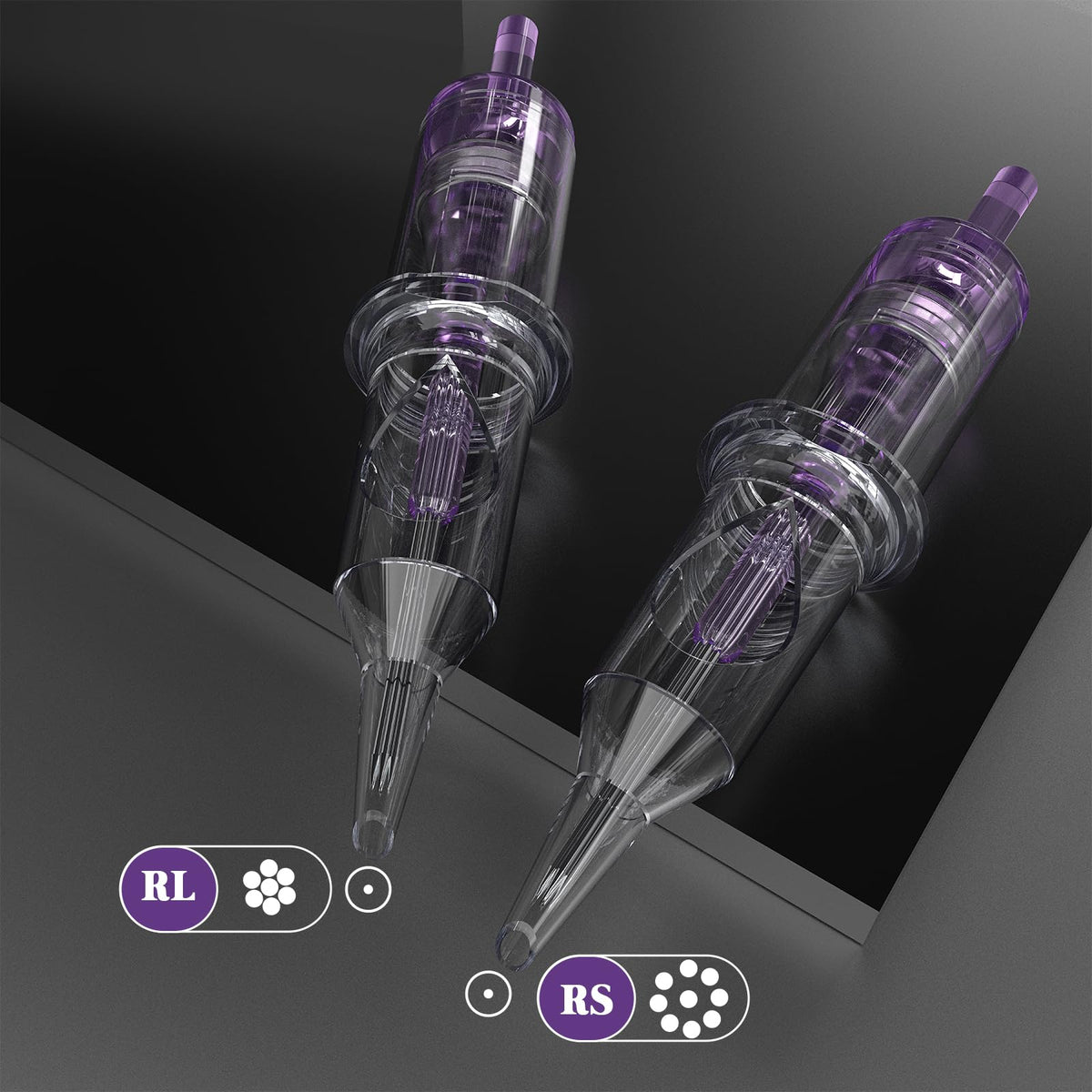 Wormhole 9RL size needle for confident liner strokes.