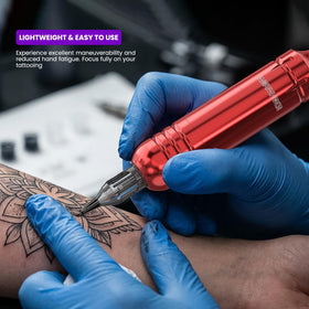 Wormhole Tattoo Kit quiet operation motor for smoother sessions