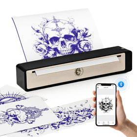Wormhole Tattoo stencil printer compact design ready for on-the-go use