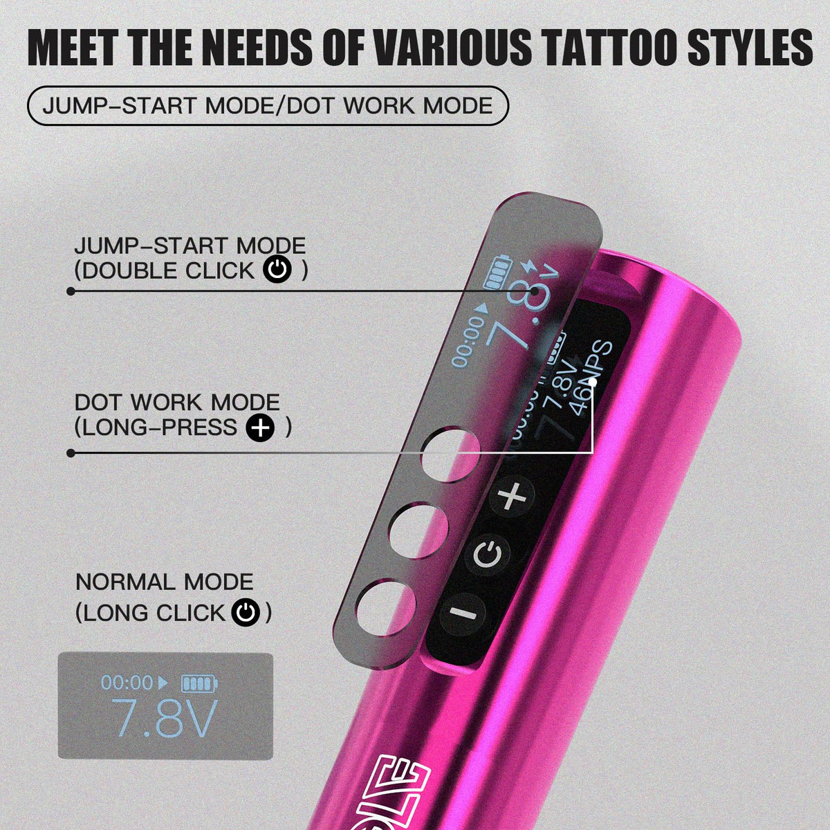 Wormhole tattoo supplies include blue soap for gentle skin cleansing.