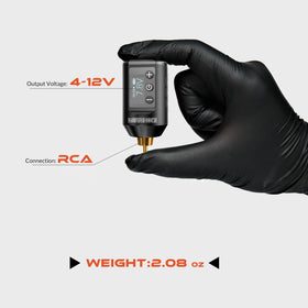 Wormhole Tattoo WB11-A 60-level dial supports precise voltage control.