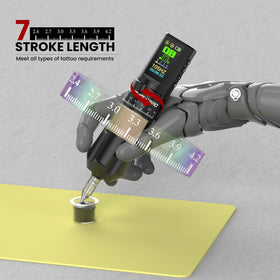 WORMHOLEPRO Aquila 7 stroke lengths selector for versatile techniques