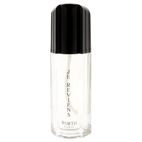 Worth Je Reviens EDT cap close-up shows refined design and premium feel.