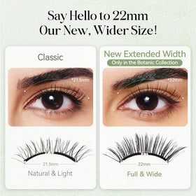 WOSADO Peony lashes demonstrating 3 second glue-free application